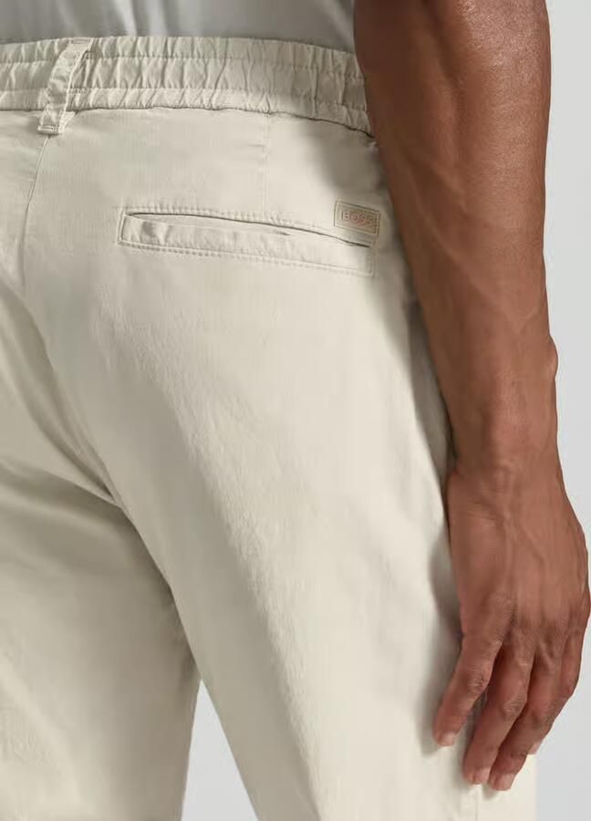 Boss Orange tapered chino van katoenmix model 'CHINO-TAPERED-DS-10'