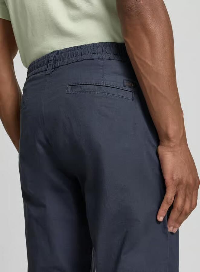 Boss Orange tapered chino van katoenmix model 'CHINO-TAPERED-DS-10'