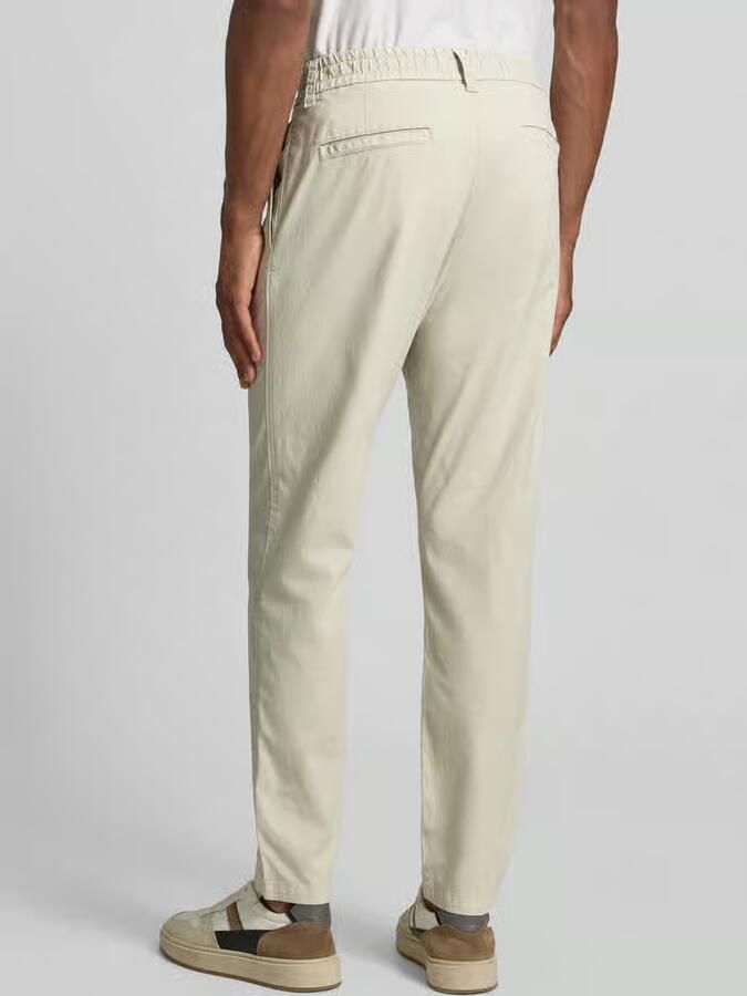 Boss Orange tapered chino van katoenmix model 'CHINO-TAPERED-DS-10'