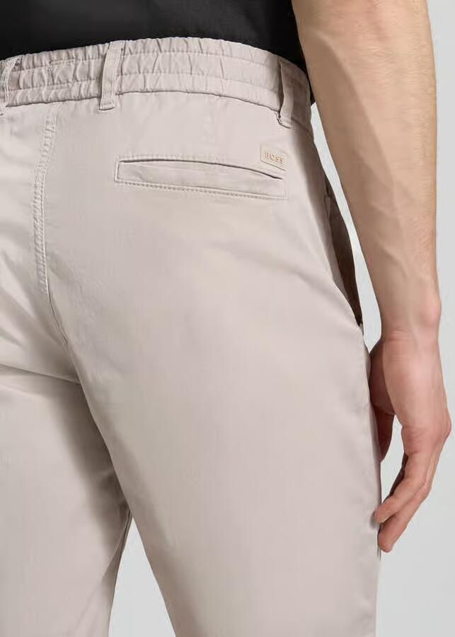 BOSS ORANGE Heren Broeken Chino-tapered-ds Zand - Foto 5