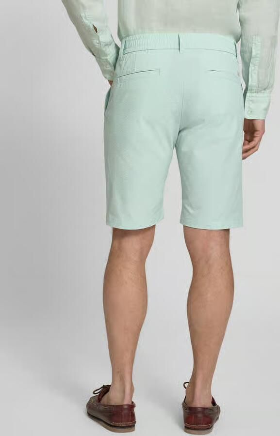 Boss Orange tapered fit bermuda met trekkoord model 'CHINO'