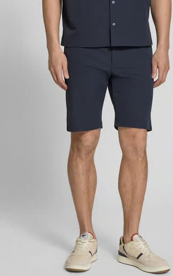 Boss Orange tapered fit bermuda met trekkoord model 'CHINO' - Foto 4