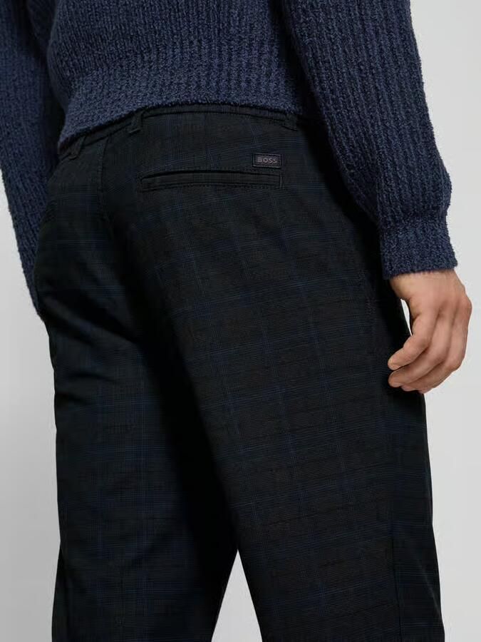 Boss Orange Tapered fit chino met strikceintuur