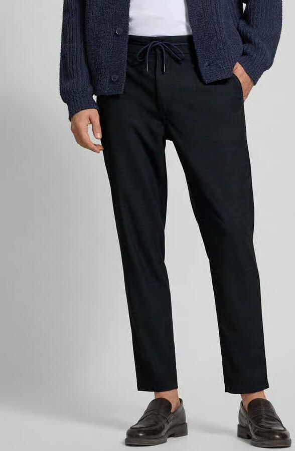 Boss Orange Tapered fit chino met strikceintuur - Foto 4