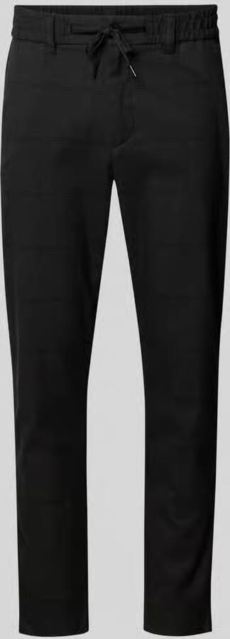 Boss Orange chino met viscose in tapered fit