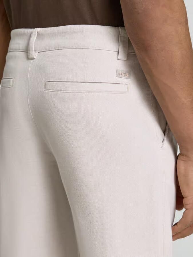 Boss Orange tapered fit chino van katoenmix