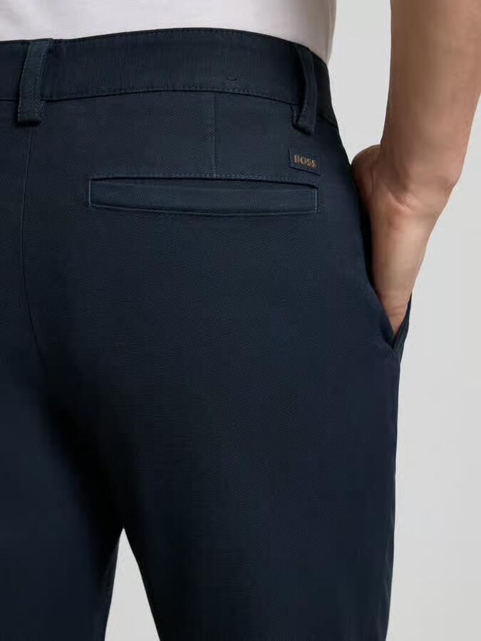 Boss Orange tapered fit chino van katoenmix