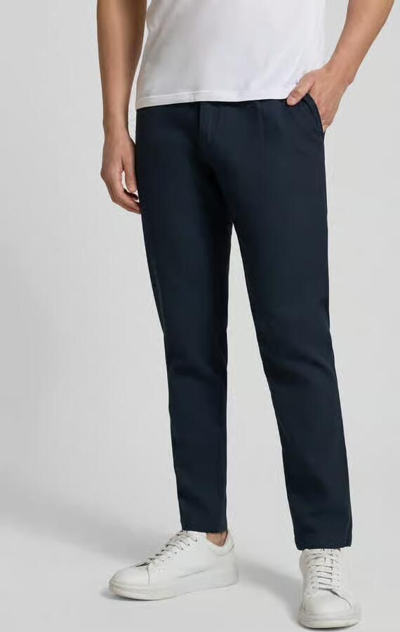 Boss Orange tapered fit chino van katoenmix - Foto 3