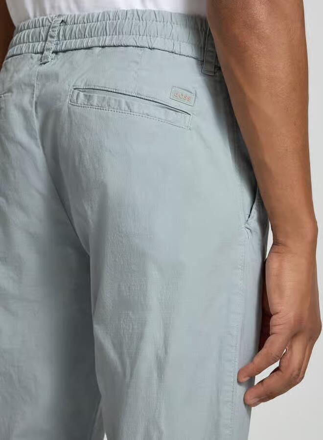 Boss Orange tapered fit chino van katoenmix model 'GABARDINE'