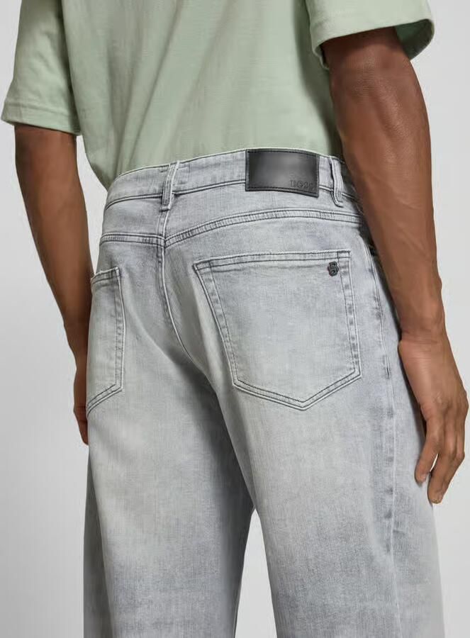 Boss Orange tapered fit jeans van een katoenmix model 'ARLO'