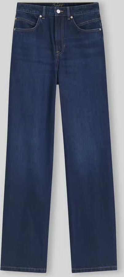 Boss Orange Wide & loose fit jeans van mix van katoen en lyocell model 'MARLENE'