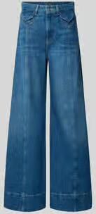 Boss Orange Wide & loose fit jeans van pure katoen model 'C_JANE HR'