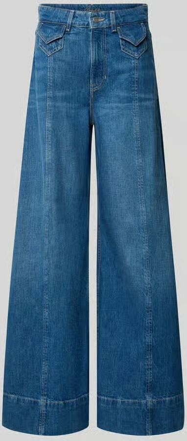 Boss Orange Wide & loose fit jeans van pure katoen model 'C_JANE HR'