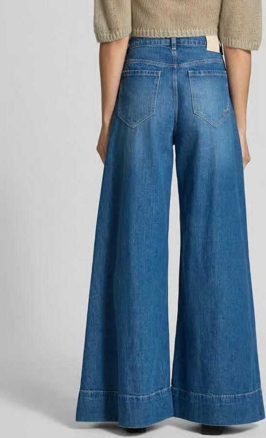 Boss Orange Wide & loose fit jeans van pure katoen model 'C_JANE HR'