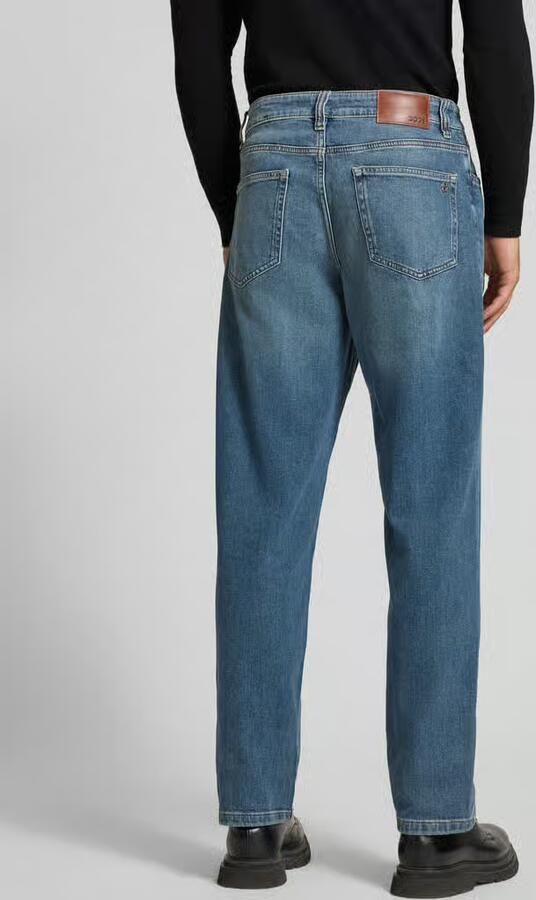 Boss Orange wide fit jeans met used-wassing - Foto 3