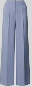 Boss Orange Wide leg bandplooibroek met persplooien Model 'C_TIWI2'