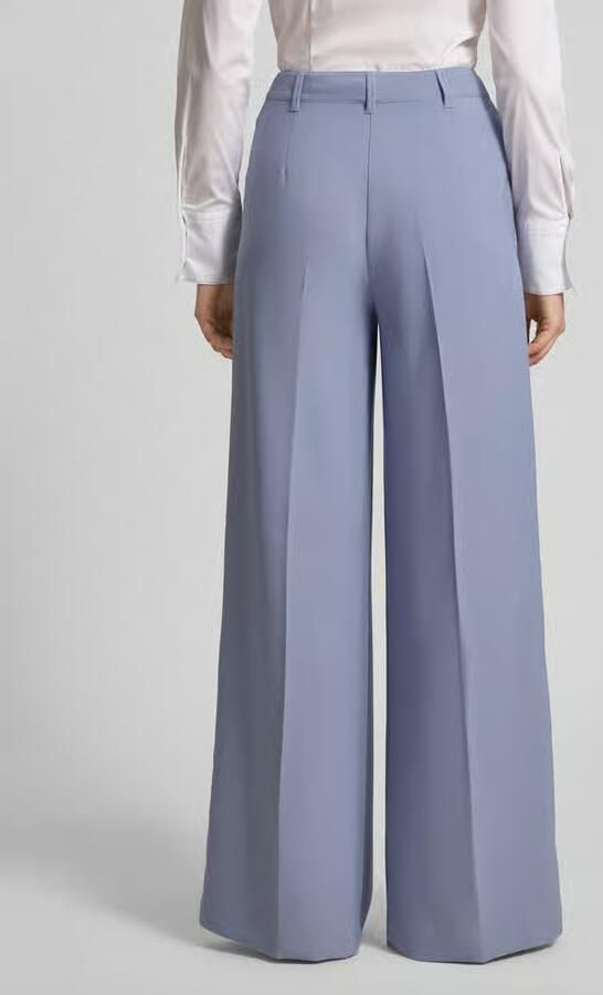 Boss Orange Wide leg bandplooibroek met persplooien Model 'C_TIWI2' - Foto 3
