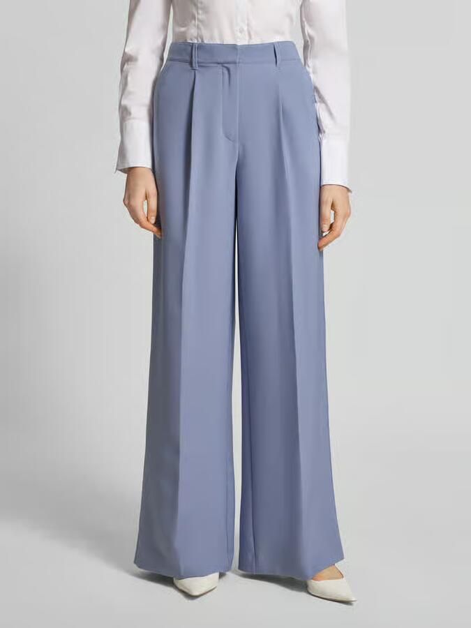 Boss Orange Wide leg bandplooibroek met persplooien Model 'C_TIWI2' - Foto 2