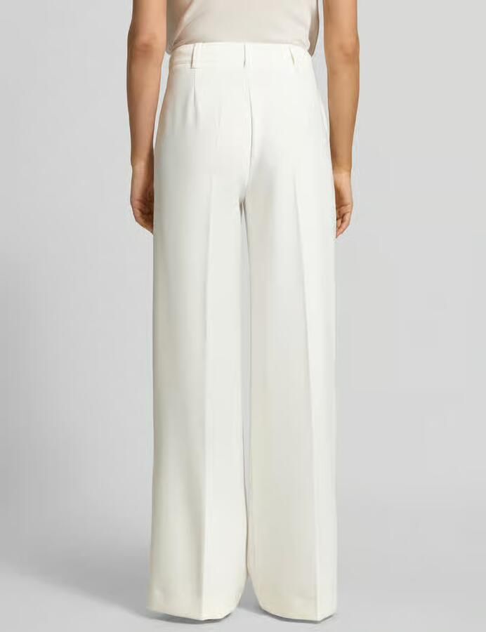 Boss Orange Wide leg broek met bandplooien model 'TIWI2' - Foto 2