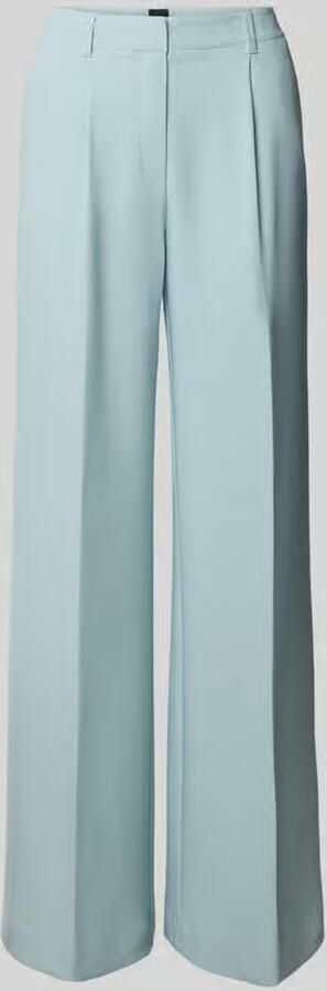 Boss Orange Wide leg broek met riemlussen model 'C-TIWI2' - Foto 2