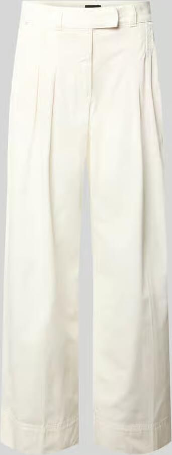 Boss Orange Wide leg chino van katoenmix model 'C_Tanjura5-D'