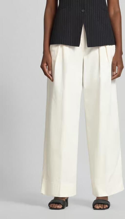 Boss Orange Wide leg chino van katoenmix model 'C_Tanjura5-D' - Foto 4