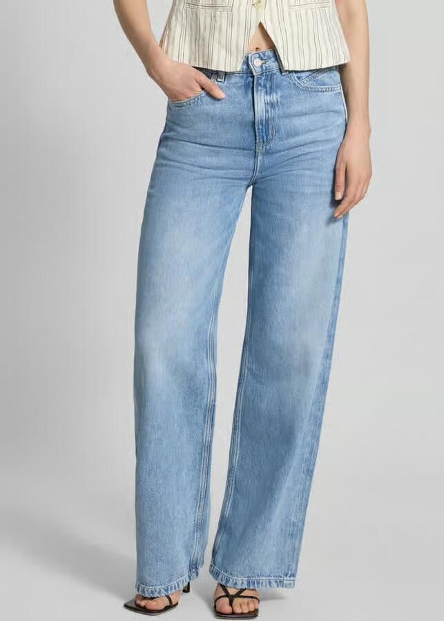 Boss Orange Wide leg jeans van puur katoen model 'C_MARLENE' - Foto 3
