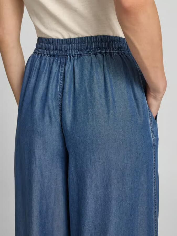 Boss Orange Wide leg wijdte broek van lyocell model 'C_TANELLA'