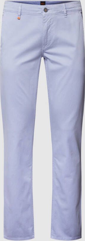 Boss Orange Broek met labeldetails model 'Schino'
