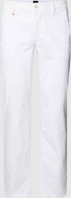 Boss Orange Broek met labeldetails model 'Schino'