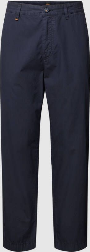 Boss Orange Broek met labeldetails model 'STATUM'