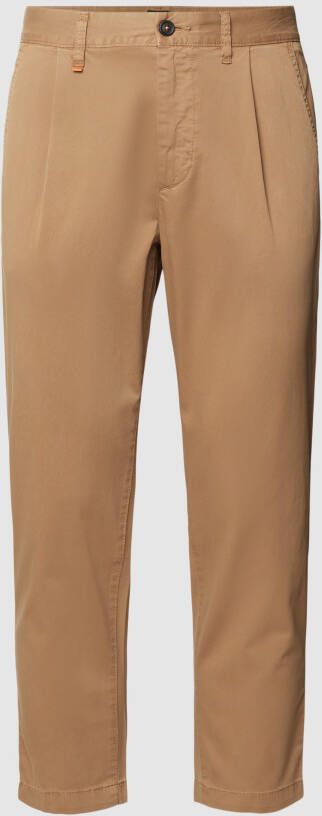 Boss Orange Chino met labeldetails model 'SHYNE'