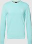 Boss Orange Gebreide pullover met labeldetail model 'Kanovano' - Thumbnail 3