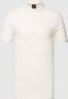 Hugo Boss Heren Slim-Fit Oranje Polo met Logo Patch Beige Heren - Thumbnail 3