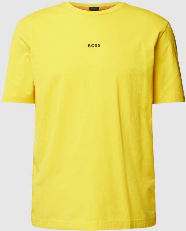 Boss Orange Shirt met korte mouwen TChup met boss-logo op de borst