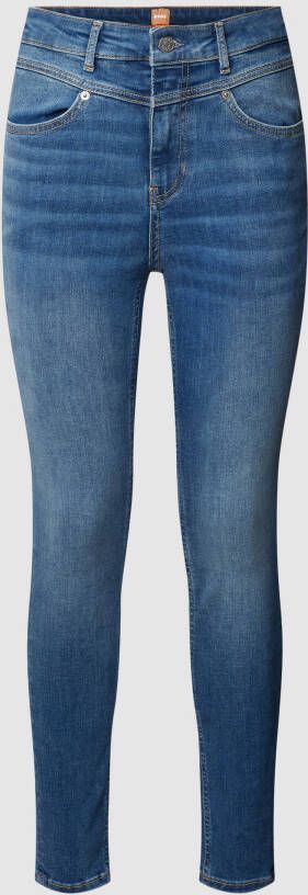 Boss Orange Skinny fit jeans met labelpatch model 'KITT'