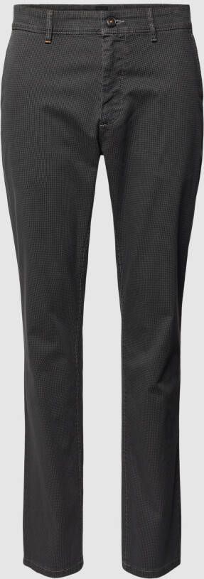 Hugo Boss Slim Chino Broek voor Mannen Gray Heren