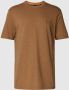 Boss Orange T-shirt in gemêleerde look model 'TEGOOD' - Thumbnail 1