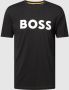 Boss Klassiek Katoenen Heren T-Shirt Black Heren - Thumbnail 3
