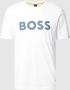 Boss Jersey Thinking 1 Heren T-shirt White Heren - Thumbnail 2