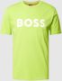 Boss Orange T-shirt met labelprint model 'Thinking' - Thumbnail 1