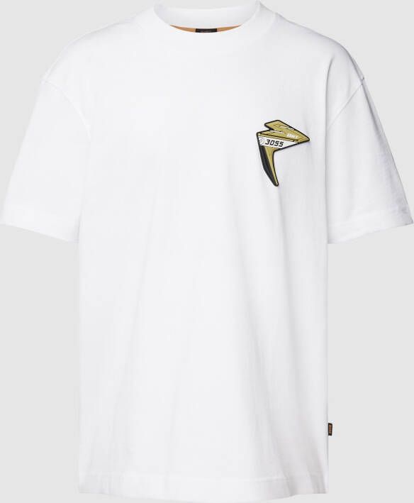 Boss Orange T-shirt met motiefdetail