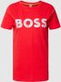 Boss Orange T-shirt met ronde hals model 'Elogo' - Thumbnail 1