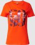Boss Orange T-shirt met statementprint - Thumbnail 1