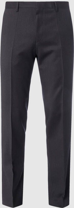 Boss Pantalon van scheerwol model 'Genius'