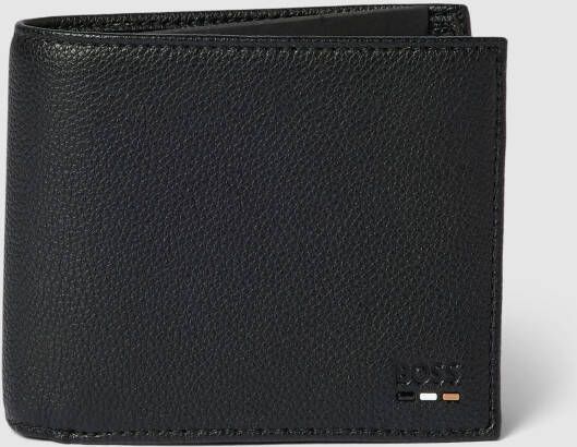 Boss Portemonnee met labeldetail model 'Ray'