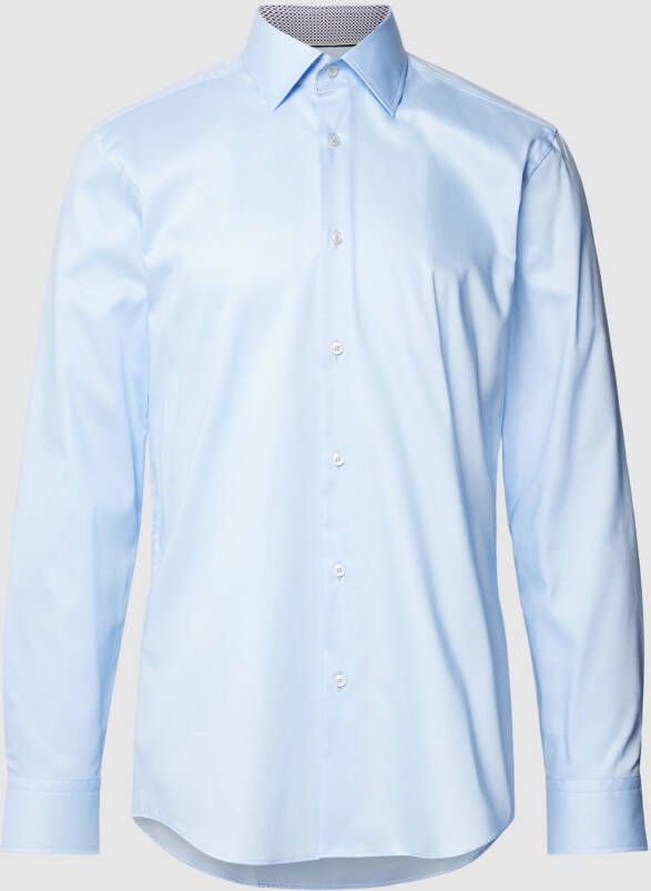 Boss Regular fit zakelijk overhemd met kentkraag model 'HANK'