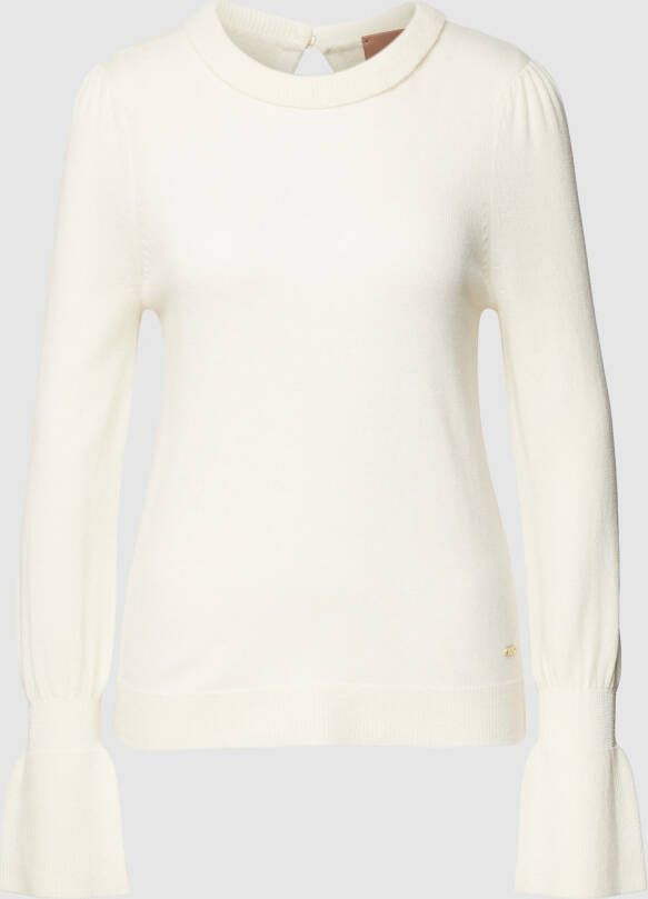 Boss Shirt met lange mouwen en labelapplicatie model 'Feyisa'