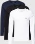 BOSS Shirt met lange mouwen Longsleeve-Shirt R-Neck Classic COTTON 3pcs pack (3-delig) - Thumbnail 3