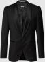 Boss Slim fit 1-knoops colbert van scheerwol - Thumbnail 1